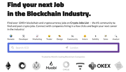 CryptoJobList CryptoJobList