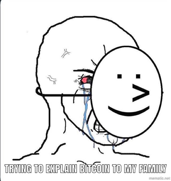 Carrie Oakey's bitcoin meme Carrie Oakey's bitcoin meme