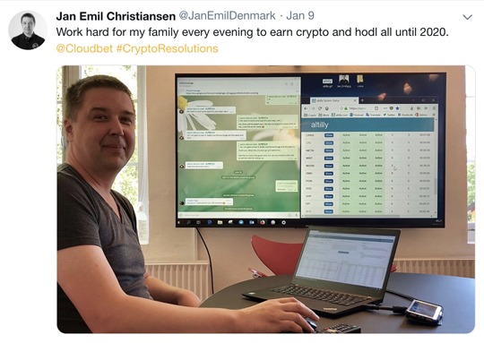 @JanEmilDenmark’s crypto family plan for 2020 @JanEmilDenmark’s crypto family plan for 2020