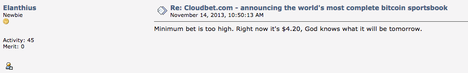 BitcoinTalk Cloudbet Limits BitcoinTalk Cloudbet Limits