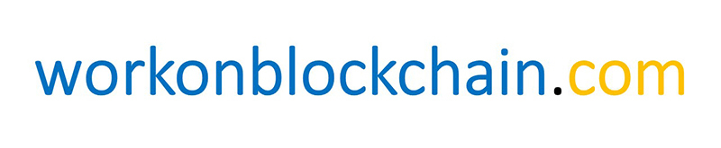 Work on Blockchain logo Work on Blockchain logo
